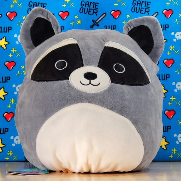Squishmallow Chip the Beaver & Emily the Raccoon 12" UltraSoft Flipamallow Plush - Picture 2 of 6